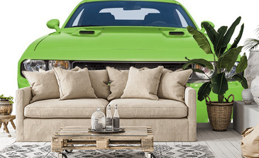 Visualisatie van het product