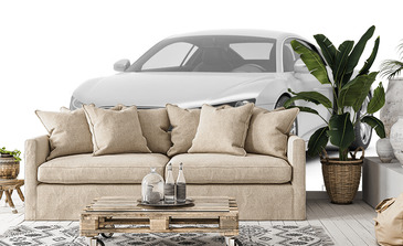 Visualisatie van het product