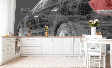 Visualisatie van het product