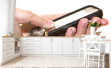 Visualisatie van het product