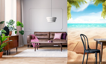 Visualisatie van het product