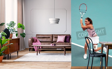 Visualisatie van het product