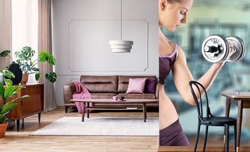 Visualisatie van het product