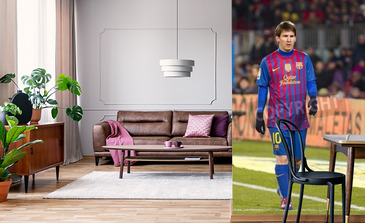 Visualisatie van het product