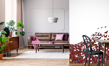 Visualisatie van het product