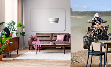 Visualisatie van het product