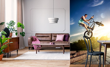 Visualisatie van het product