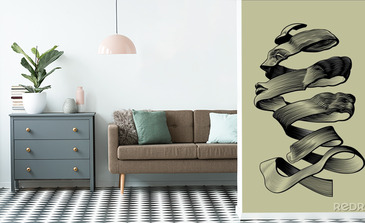 Visualisatie van het product