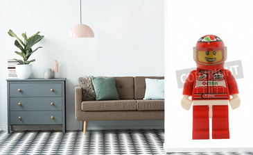 Visualisatie van het product