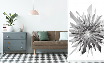 Visualisatie van het product