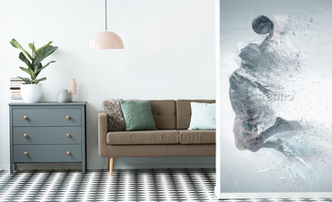 Visualisatie van het product