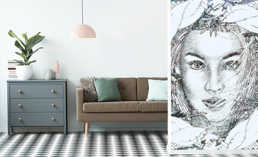 Visualisatie van het product