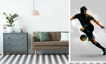 Visualisatie van het product