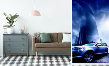 Visualisatie van het product