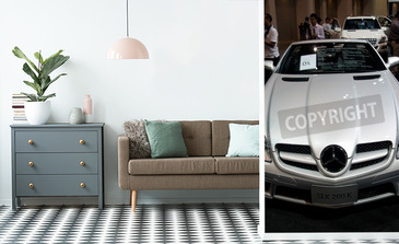 Visualisatie van het product