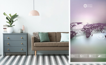 Visualisatie van het product