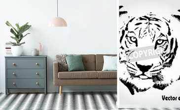 Visualisatie van het product