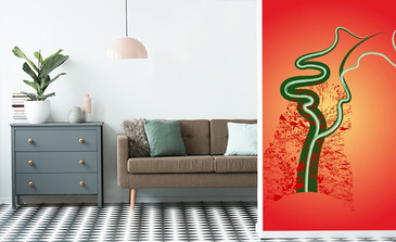 Visualisatie van het product