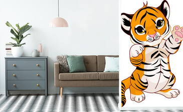 Visualisatie van het product