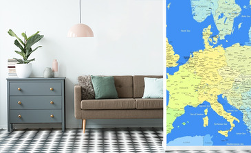 Visualisatie van het product