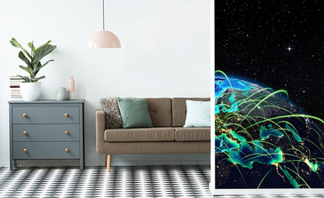 Visualisatie van het product