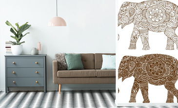 Visualisatie van het product