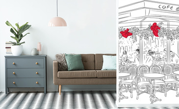 Visualisatie van het product