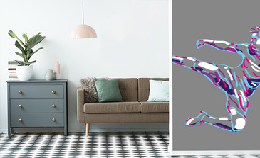 Visualisatie van het product