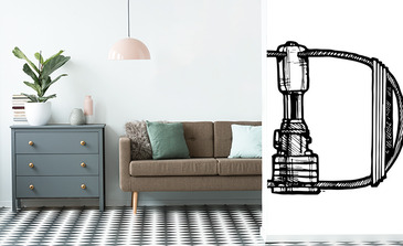 Visualisatie van het product