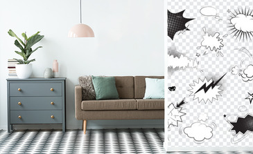 Visualisatie van het product