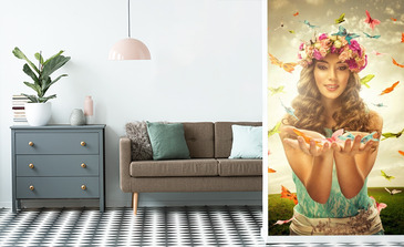 Visualisatie van het product