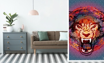 Visualisatie van het product