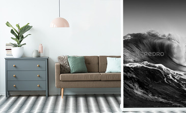 Visualisatie van het product