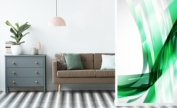 Visualisatie van het product