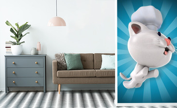 Visualisatie van het product