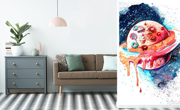 Visualisatie van het product