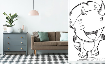 Visualisatie van het product