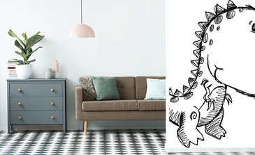 Visualisatie van het product