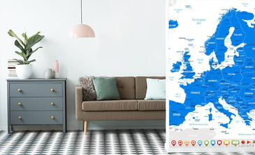 Visualisatie van het product