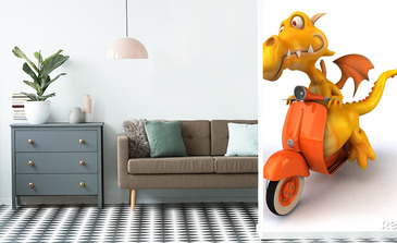 Visualisatie van het product