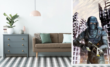 Visualisatie van het product