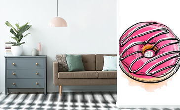 Visualisatie van het product