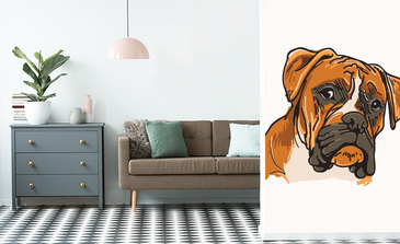 Visualisatie van het product