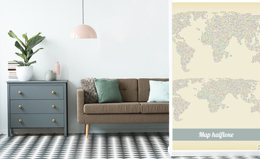 Visualisatie van het product