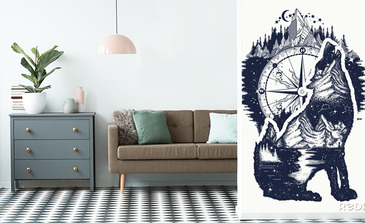 Visualisatie van het product