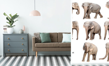 Visualisatie van het product