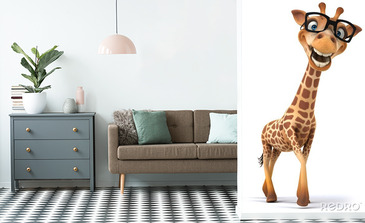 Visualisatie van het product