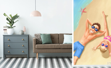 Visualisatie van het product