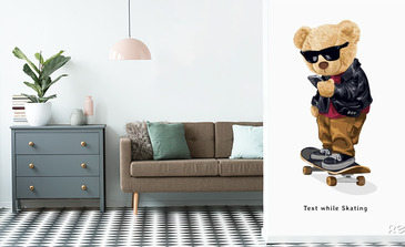 Visualisatie van het product