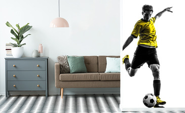 Visualisatie van het product